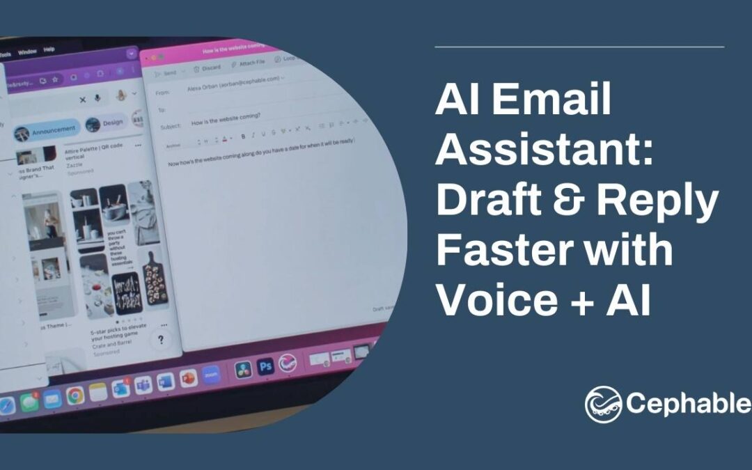 AI Email Assistant: Draft & Reply Faster with Voice + AI