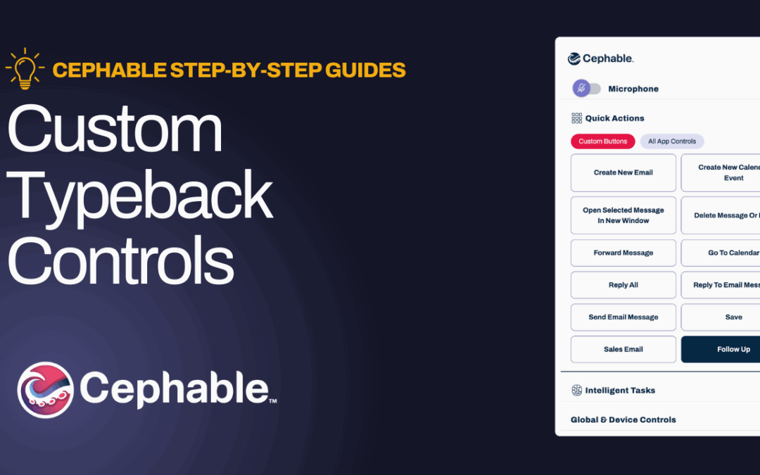 Create Custom Typeback Controls