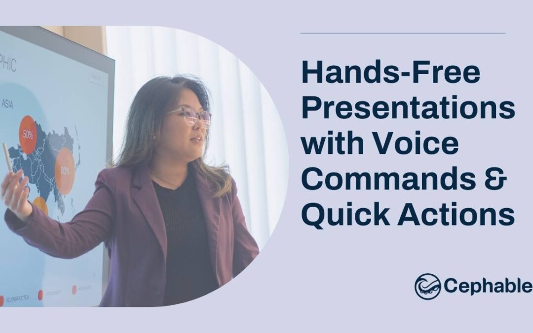Hands-Free Presentation Controls with Voice Commands